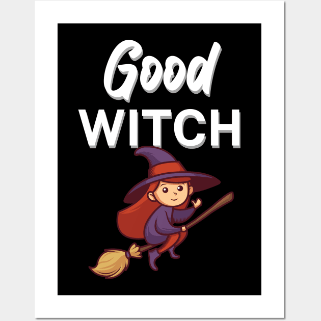 Good witch Wall Art by maxcode